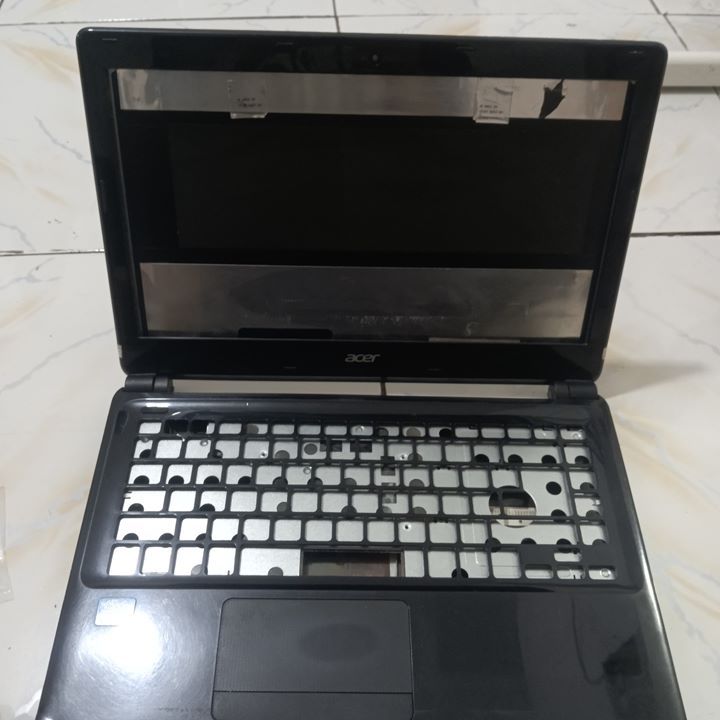 Casing Laptop Acer Aspire E1 470 432 422 410 Fullset Komplit Lengkap Second Bekas Kesing Case 242