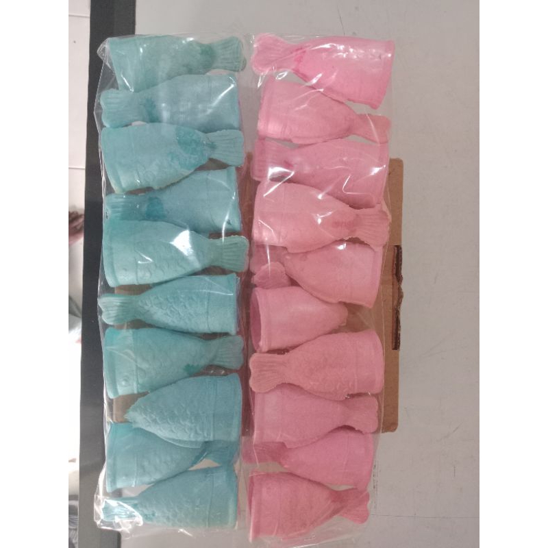 

contong es krim motif Ikan lucu