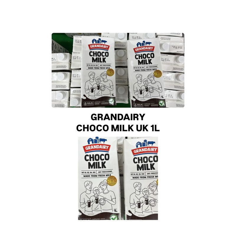 

susu granddairy coklat