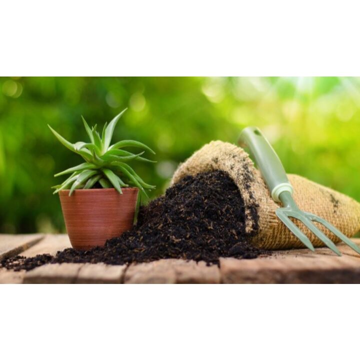 Tanah Kompos Media Tanam Pupuk organik 1 Kg