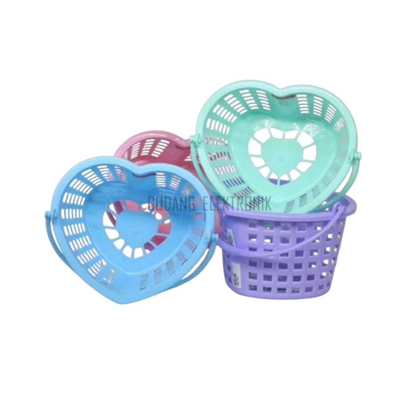 Keranjang Honey Viola 6573/Keranjang Love/Keranjang Sabun/Tempat Sabun/Keranjang Serbaguna |Keranjan