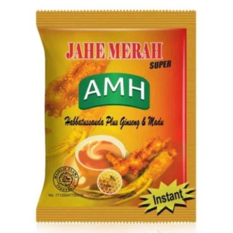 

AMH JAHE MERAH 20GR (ISI 12 BUNGKUS)