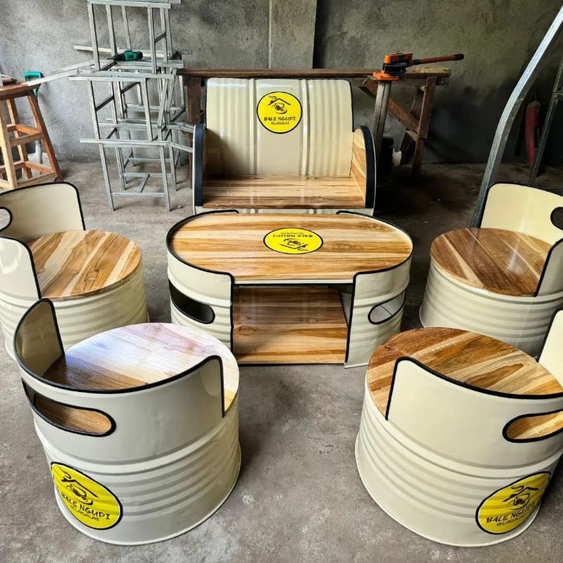 kursi meja drum/kursi meja cafe/kursi sofa/kursi meja ruangan