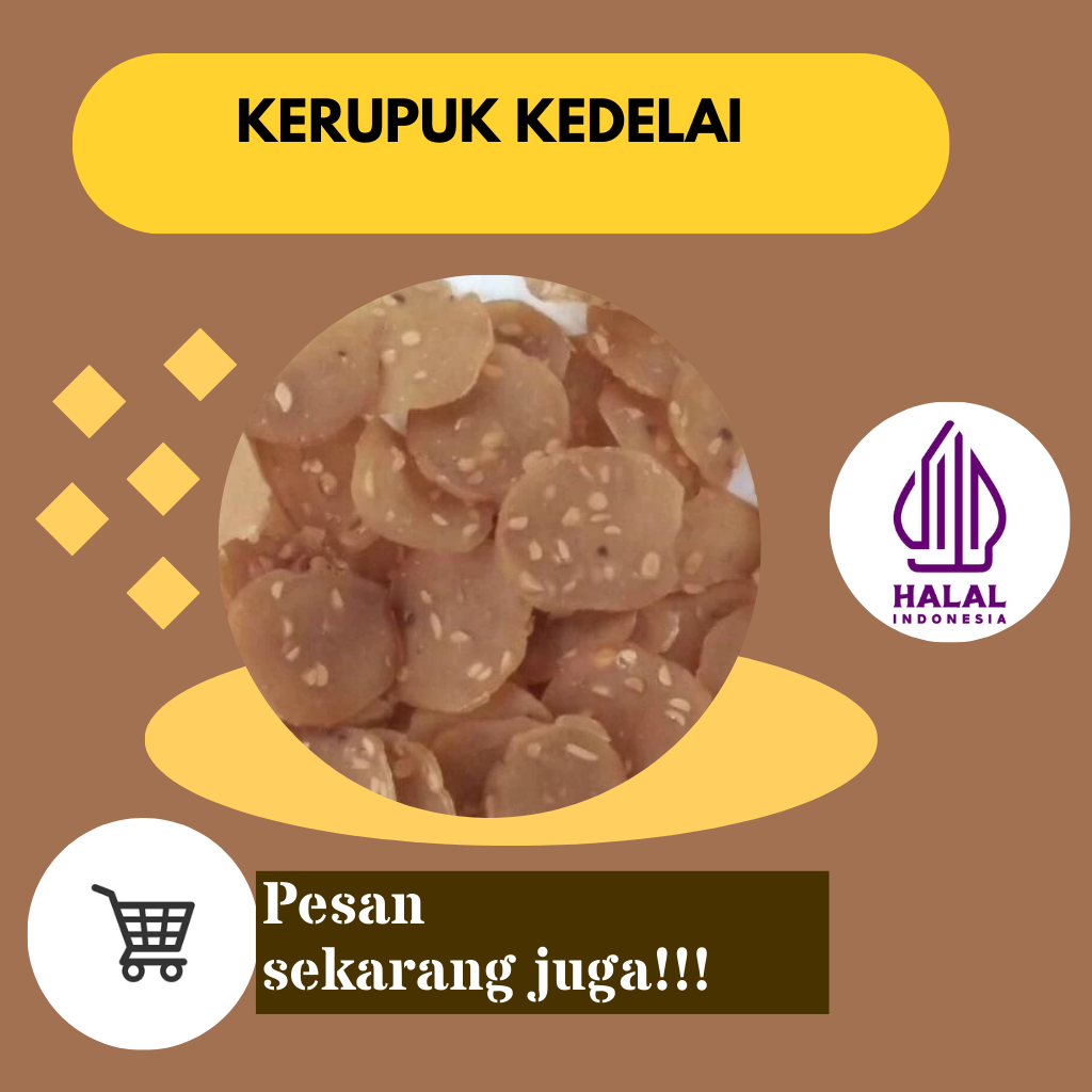 

Kerupuk Kedelai Krupuk kedelai renyah