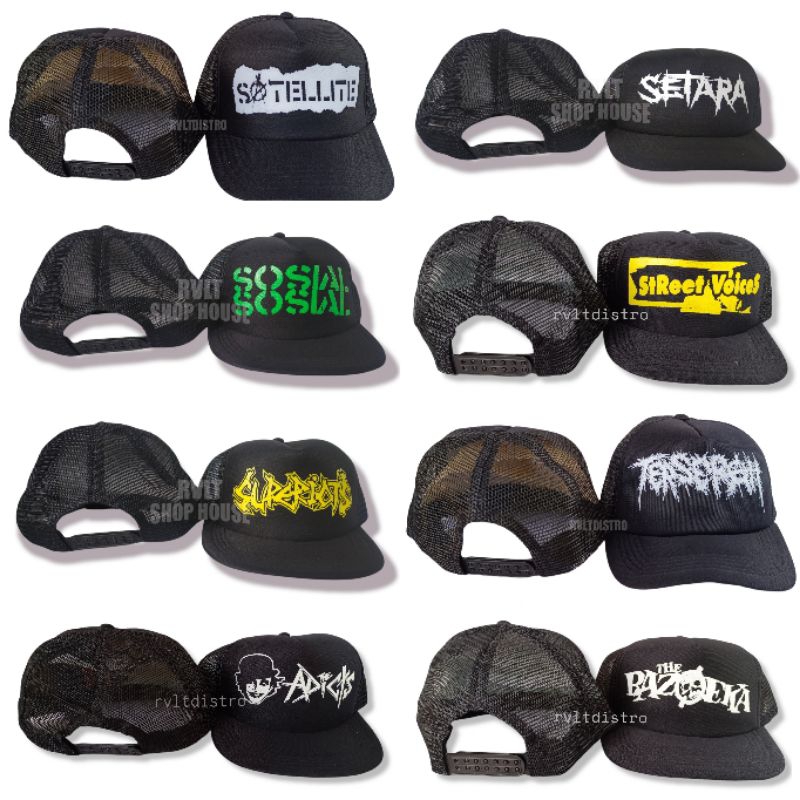 Topi Punk / Topi Band Punk / Topi Trucker Katalog 4