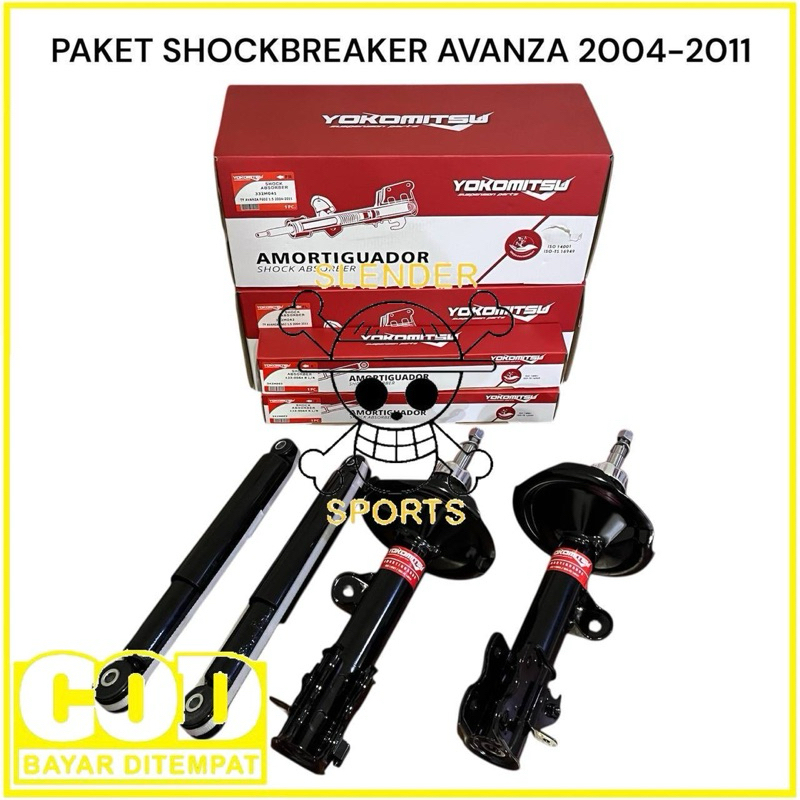 SHOCKBREAKER DEPAN AVANZA - SHOCK DEPAN AVANZA - SHOCK BELAKANG AVANZA XENIA 2004-2011