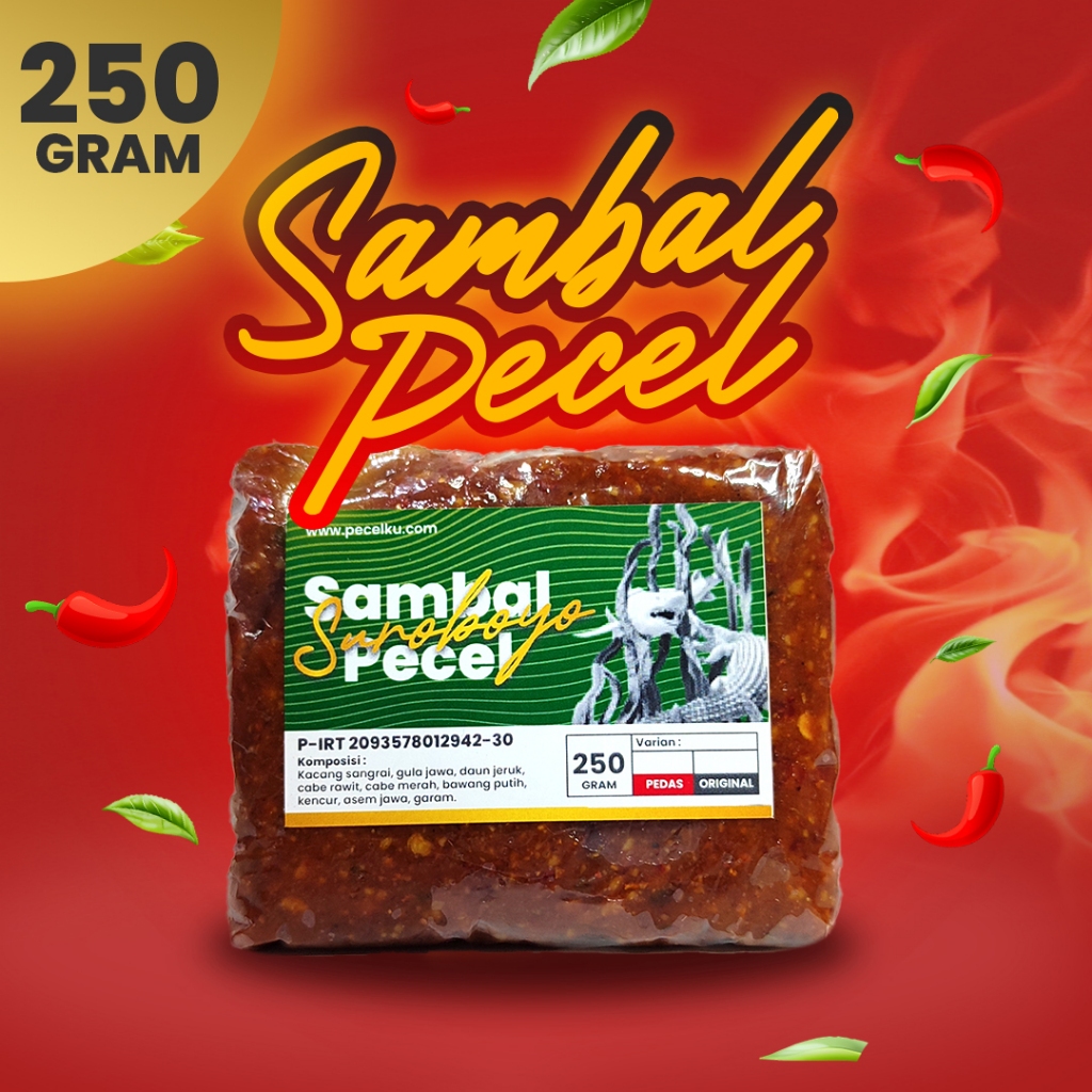 

250g Bumbu Sambal Pecel Murah Surabaya - 100% tanpa pengawet kimia | Pawonkulo | Keyword: pecel madiun, pecel kediri, pecel blitar, pecel madiun asli, pecel kediri asli, pecel blitar asli.