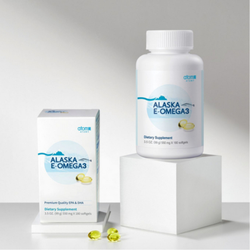 ALASKA E - OMEGA 3 SUPLEMEN MINYAK IKAN PREMIUM ISI 180 SOFTGELL ORIGINAL