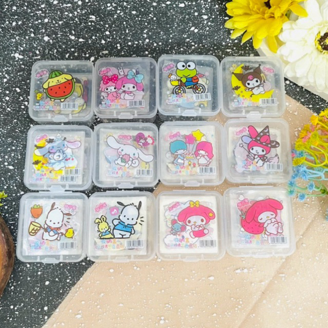 

SET 12 in 1 Sticker Karakter Box / Sticker Anak Plus Box