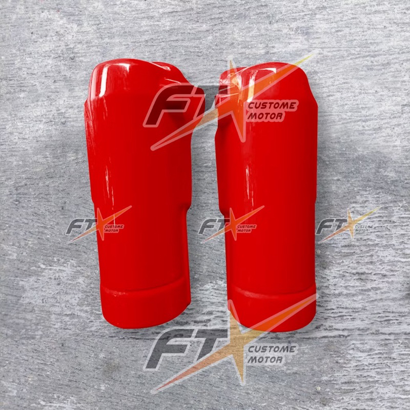 Cover Shock Yamaha Force 1 Warna Merah Verari