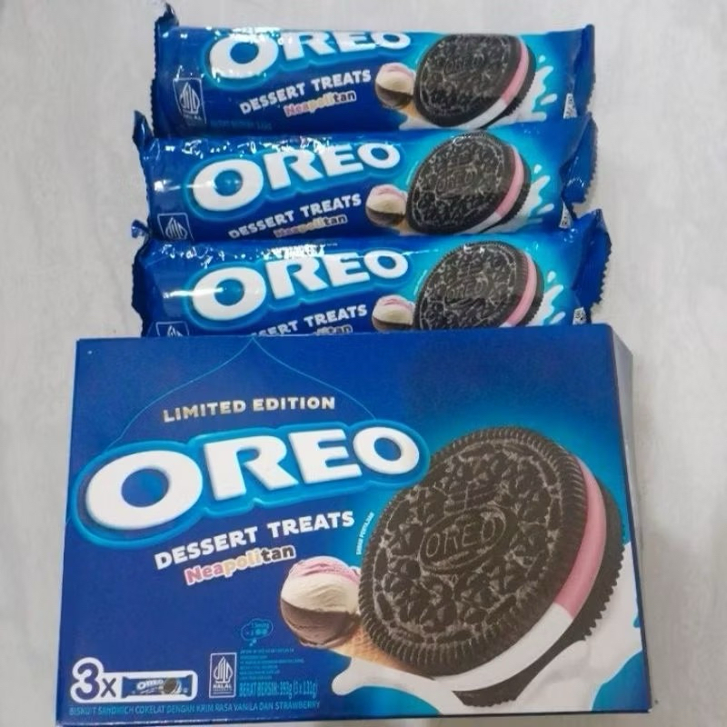 

Oreo Dessert Treats Neapolitan Isi 3 (3 × 131 gr)