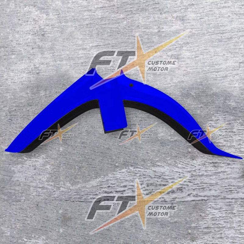 Spakbor Depan Yamaha Force One Warna Biru