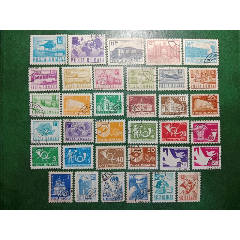 

Prangko Rumania 35 Pcs Campur USED