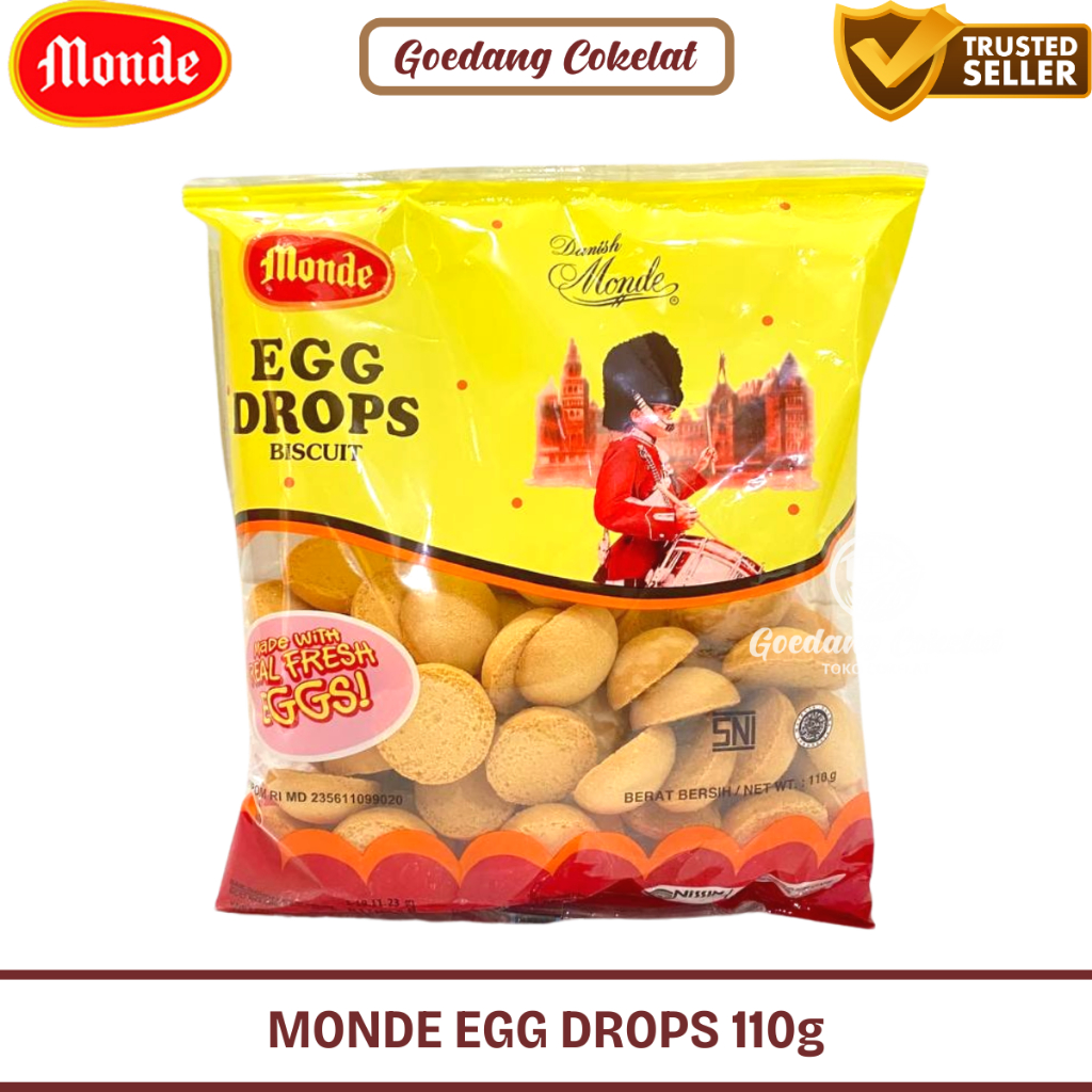 

Monde Egg Drops Biscuit Biskuit 110g 110gr