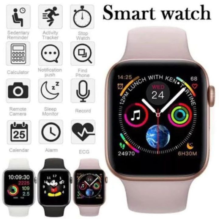 KMP - Smartwatch T500 Jam tangan Pintar Bisa Telpon Jam Tangan Pria Dan Wanita(RANDOM)