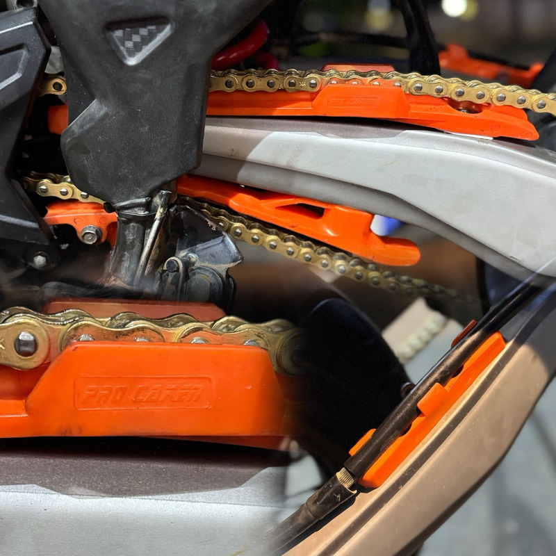 KARET ARM PROCAKEN / Bantalan Rantai Sasis Tensioner / Wr Crf Klx Dtracker Dt Wr155 Crf150 Ktm crf25