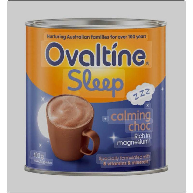 

Ovaltine Sleep calming choc 400gr