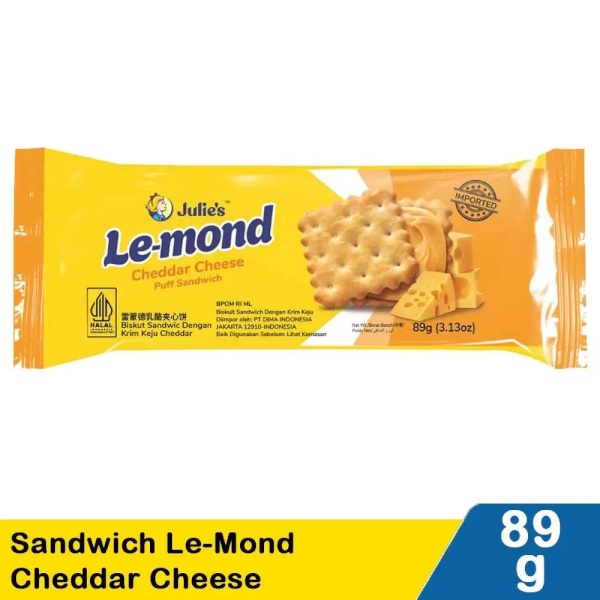 

Cracker Sandwiches Cheese (Ritz 91gr Buttery ) | (Julie's Le-mond Cheedar Cheese Puff 89gr) Nikmat Enak Gurih Renyah
