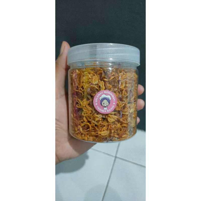 

bawang goreng 100gram berat bersih