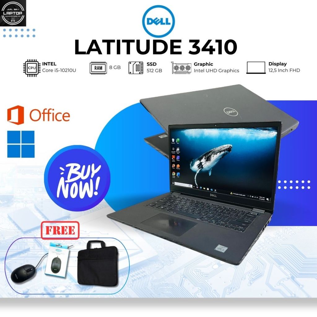 LAPTOP DELL TERMURAH SERIES LATITUDE 3410