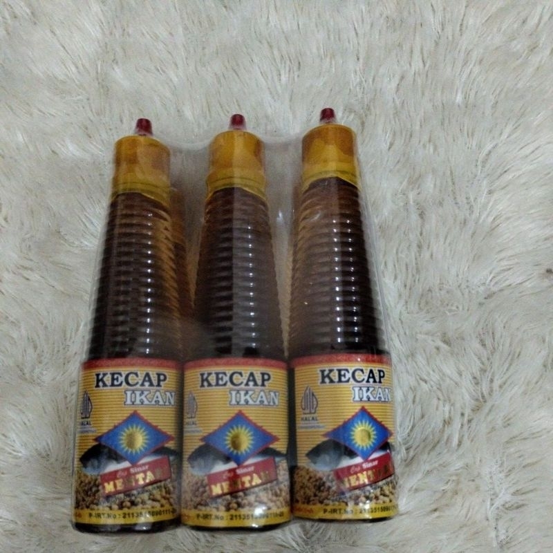 

paket 6 botol kecap ikan cap sinar mentari @150ml