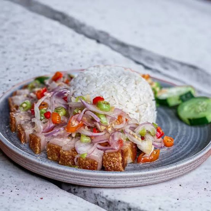 

Samcan Crispy sambel matah