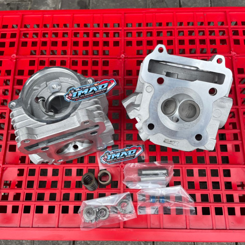 CYLINDER HEAD MIO 5TL NOUVO KLEP 28 24 30/26 31/27 HEAD MIO RACING XGP KLEP MIO NOUVO RACING