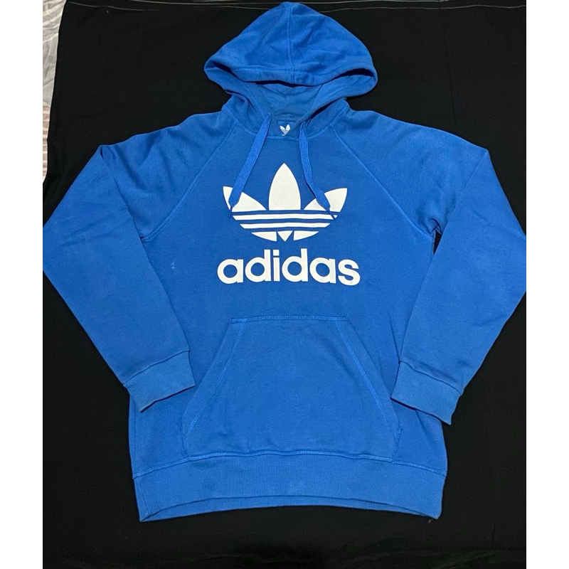 Hoodie Adidas Trefoil Blue Original