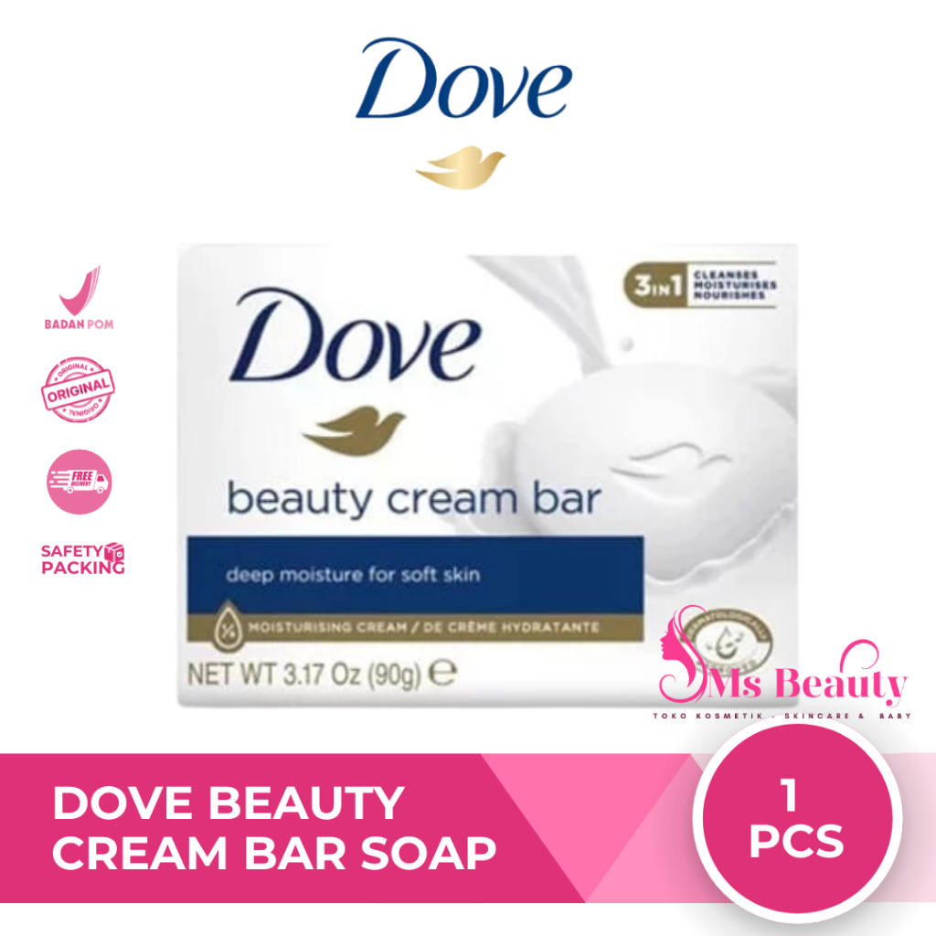 Dove Soap Bar  - Sabun Batang dengan Moisturizing Cream