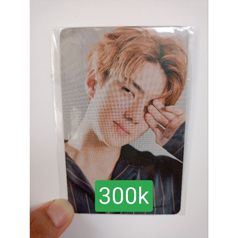 photocard Sehun RARE Flo official E Sehun ngucek mata