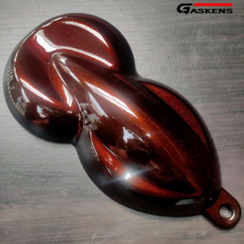 Cat Moonlight Orange PU 1 liter Dominan Hitam Efek Orange Cat Duco PU Cat Mobil Cat Body Motor