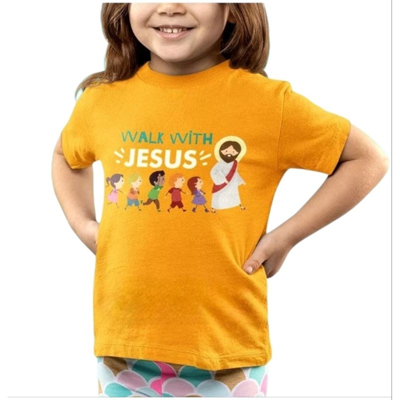 KAOS ROHANI ANAK / KAOS PASKAH ANAK / KAOS NATAL ANAK / KAOS ROHANI KRISTEN / KAOS JESUS / BAJU ROHA