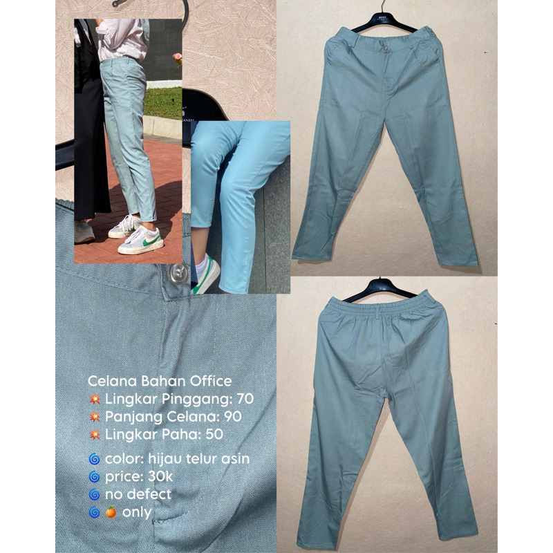 Preloved Celana Bahan Oro Pants Office