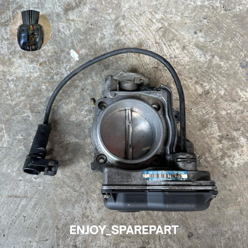 Throttle Body VDO Mercedes Benz Original W124 W202 W208 E220 Clk230 C230 C200