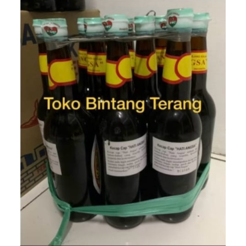 

Kecap Asin Cap Hati Angsa 600 ml x 12 botol per Dus / 1 Lusin Asli Medan
