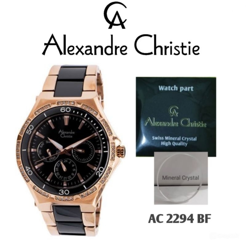 Kaca Jam Tangan Alexandre Christie Type AC 2294 BF