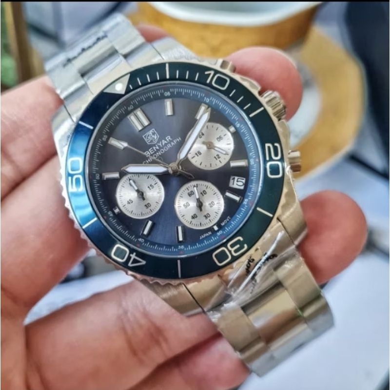 jam tangan bekas pernah pakai  merek Benyar