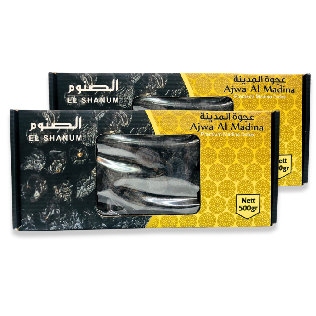 

Kurma Ajwa Organik Jumbo 500gr | Ajwa Aliyah Unai | Kurma Nabi Asli | Ajwa Premium | Kurma Ajwa Asli