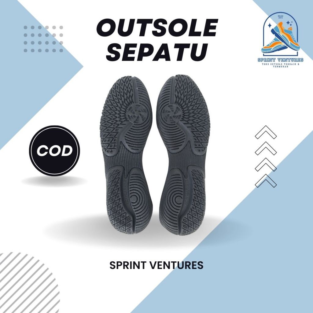 [COD] Outsole Sepatu Futsal - Karet Sepatu Futsal