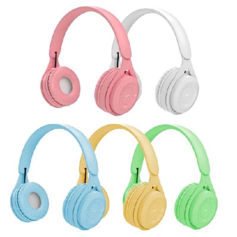 Headset Headphone Macaron Wireless Y08 Telinga Bluetooth Headphone Macaron Y08 //FINISH CELL98 //
