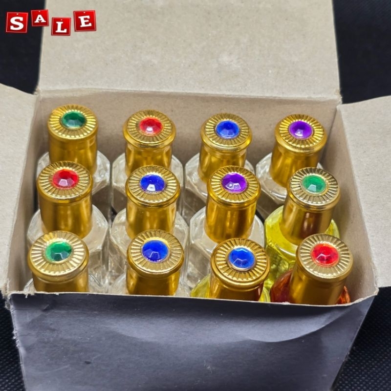 Minyak Wangi Non Alkohol Jafaron Melati M.Hitam Sulton 1000 Bunga