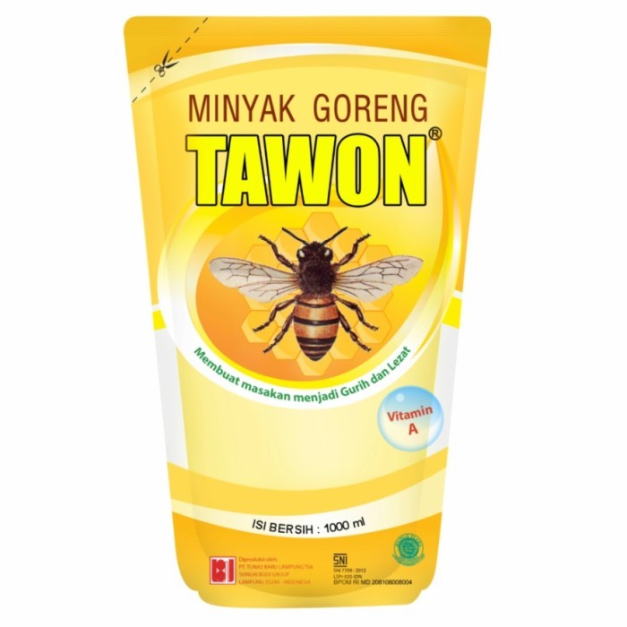 

TAWON Minyak Goreng Pouch 1000mL – Minyak Sawit Berkualitas untuk Masakan Lezat