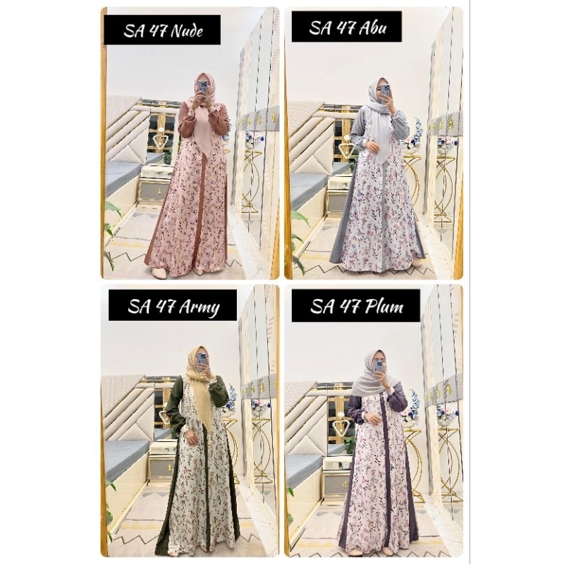 DRESS ORI SOPHIA ALMAAS BEST SELLER - TERBARU