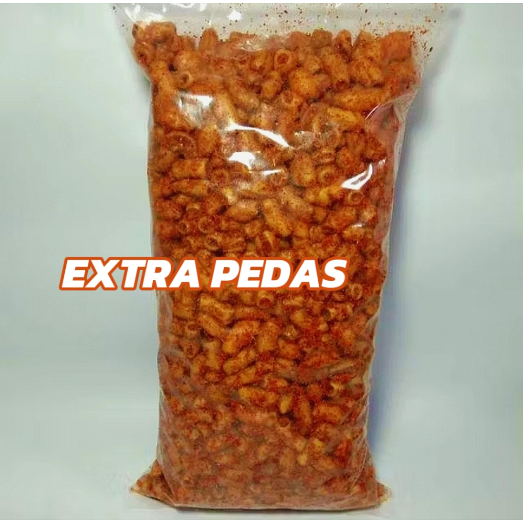 

[SERI A] Cemilan Makaroni Bantet Gurih Khas Lokal Kemasan 500gr