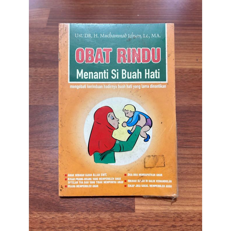 Buku bacaan - Obat Rindu Menanti Si Buah Hati