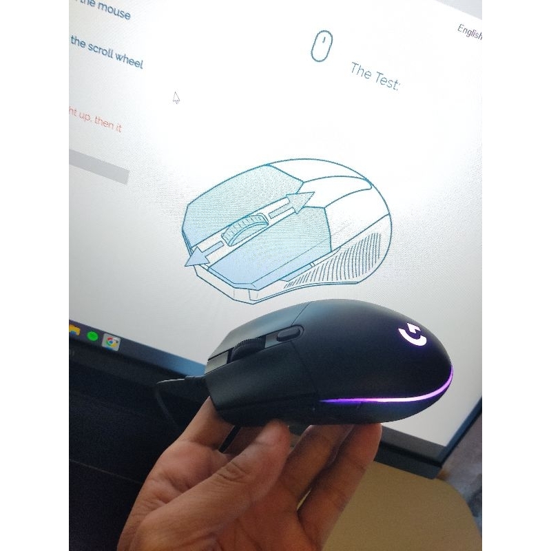Mouse Logitech G203 lightsync