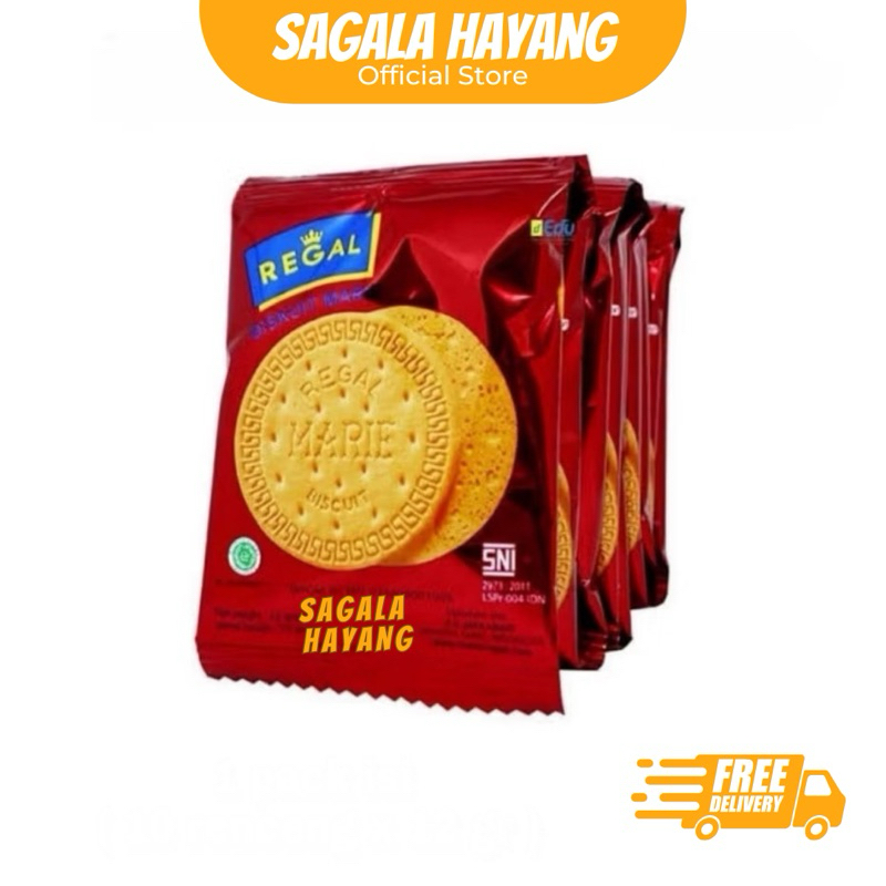 

( SAGALA HAYANG ) 1 Renceng isi 10pcs Biskuit Regal