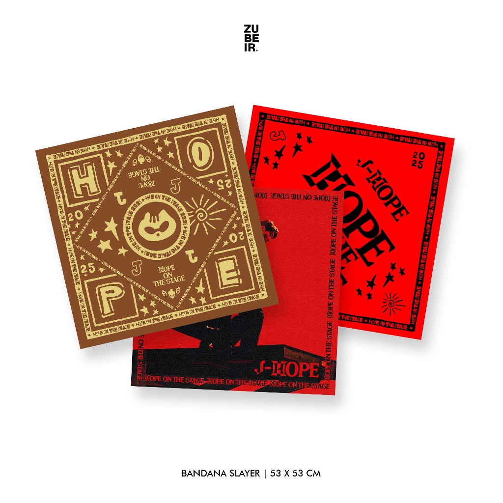 BANDANA BTS JHOPE  / BANDANA JHOPE ON THE STAGE / JHOPE BTS / HOPE ON THE STAGE / BTS / Scraft