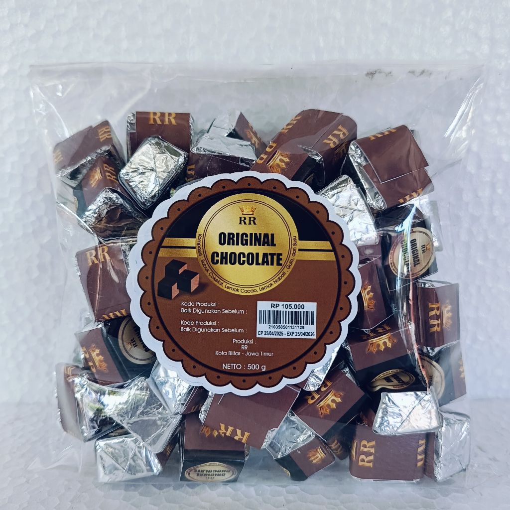 

Dairy Milk/Cokelat Original Cubes 500gram.