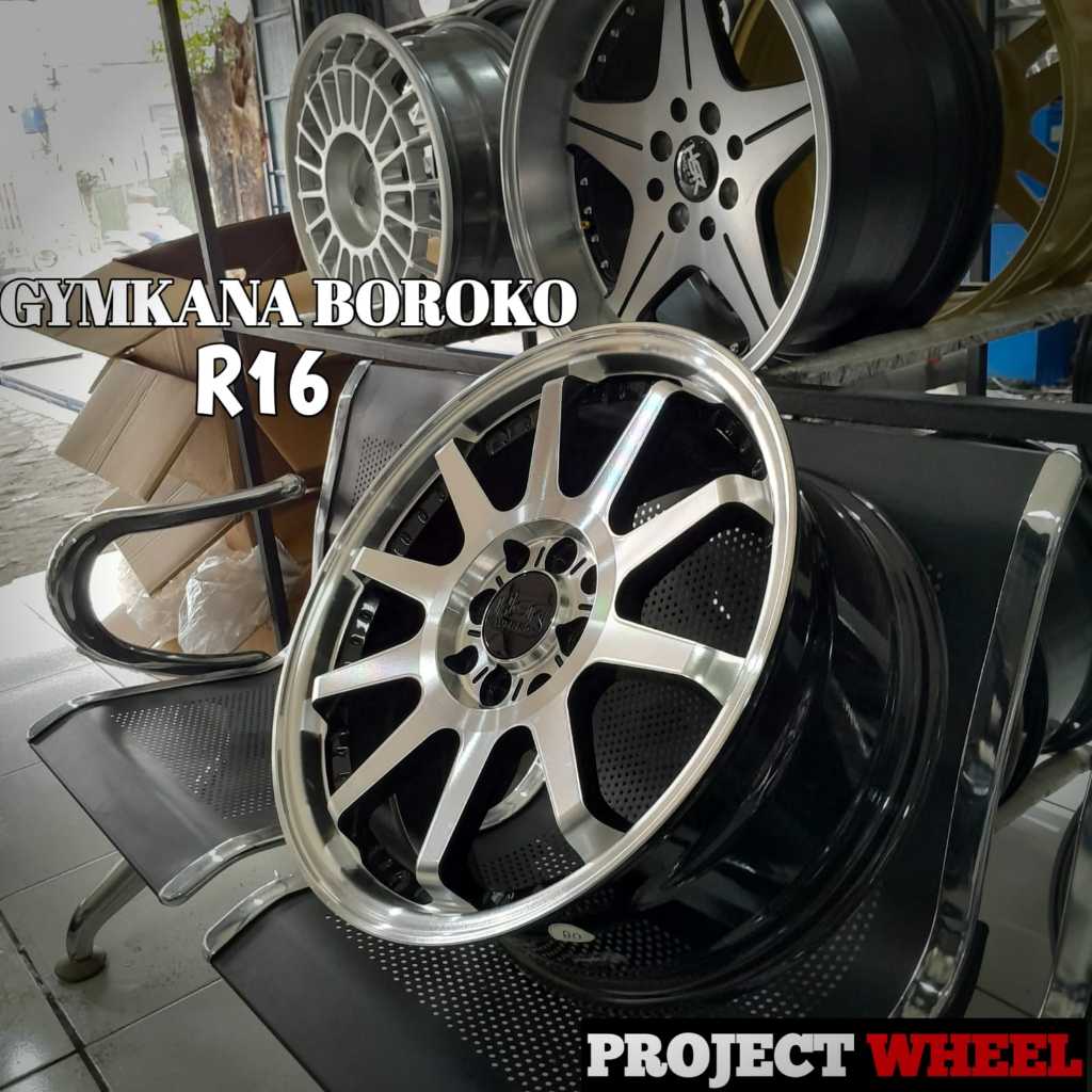 Velg mobil grand livina, confero, avanza, yaris, jazz hsr gymkana ring 16 - toko velg cawang